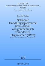 Télécharger le livre :  Nationale Handlungsspielraeume beim Anbau von gentechnisch veraenderten Organismen (GVO)