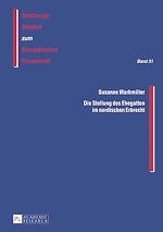 Télécharger le livre :  Die Stellung des Ehegatten im nordischen Erbrecht