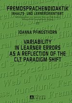 Télécharger le livre :  Variability in Learner Errors as a Reflection of the CLT Paradigm Shift