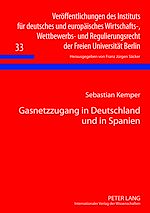 Télécharger le livre :  Gasnetzzugang in Deutschland und in Spanien