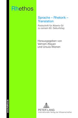 Télécharger le livre :  Sprache – Rhetorik – Translation