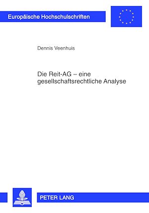Téléchargez le livre :  Die Reit-AG – eine gesellschaftsrechtliche Analyse