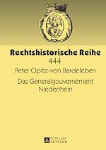 Télécharger le livre :  Das Generalgouvernement Niederrhein