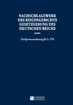 Télécharger le livre :  Nachschlagewerk des Reichsgerichts - Gesetzgebung des Deutschen Reichs