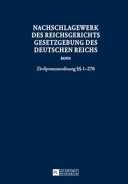 Télécharger le livre :  Nachschlagewerk des Reichsgerichts - Gesetzgebung des Deutschen Reichs