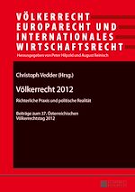 Télécharger le livre :  Voelkerrecht 2012