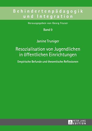 Téléchargez le livre :  Resozialisation von Jugendlichen in oeffentlichen Einrichtungen