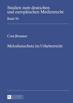 Télécharger le livre :  Melodienschutz im Urheberrecht