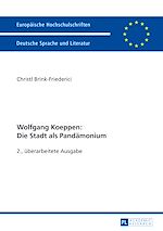 Télécharger le livre :  Wolfgang Koeppen: Die Stadt als Pandaemonium