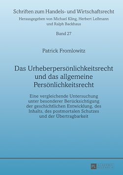 Télécharger le livre :  Das Urheberpersoenlichkeitsrecht und das allgemeine Persoenlichkeitsrecht