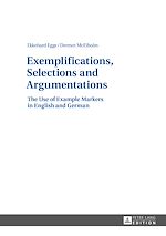 Télécharger le livre :  Exemplifications, Selections and Argumentations