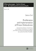 Télécharger le livre :  Proliferation and Implementation of Prison Ombudsmen