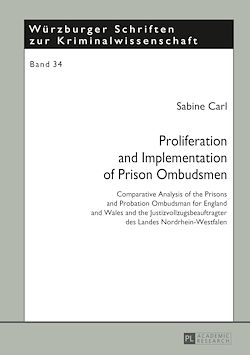 Télécharger le livre :  Proliferation and Implementation of Prison Ombudsmen