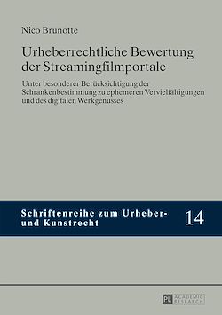 Télécharger le livre :  Urheberrechtliche Bewertung der Streamingfilmportale
