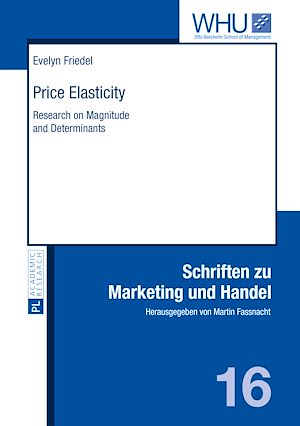 Téléchargez le livre :  Price Elasticity