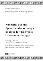 Télécharger le livre :  Konzepte aus der Sprachlehrforschung – Impulse fuer die Praxis