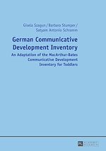 Télécharger le livre :  German Communicative Development Inventory