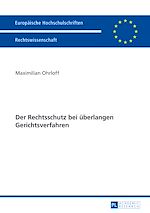 Télécharger le livre :  Der Rechtsschutz bei ueberlangen Gerichtsverfahren