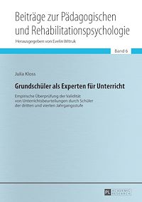 Télécharger le livre :  Grundschueler als Experten fuer Unterricht