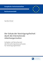 Télécharger le livre :  Der Schutz der Vereinigungsfreiheit durch die Internationale Arbeitsorganisation