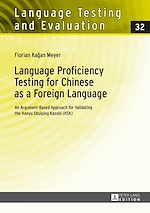 Télécharger le livre :  Language Proficiency Testing for Chinese as a Foreign Language