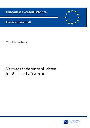 Téléchargez le livre :  Vertragsaenderungspflichten im Gesellschaftsrecht