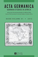 Télécharger le livre :  ACTA GERMANICA