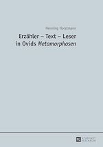 Télécharger le livre :  Erzaehler – Text – Leser in Ovids "Metamorphosen"
