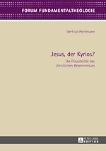 Télécharger le livre :  Jesus, der Kyrios?
