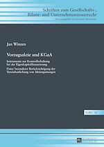 Télécharger le livre :  Vorzugsaktie und KGaA