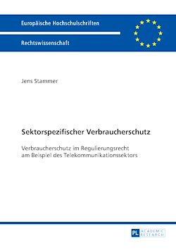 Télécharger le livre :  Sektorspezifischer Verbraucherschutz