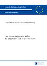 Télécharger le livre :  Der Personengesellschafter als Glaeubiger seiner Gesellschaft