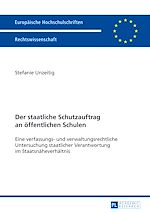 Télécharger le livre :  Der staatliche Schutzauftrag an oeffentlichen Schulen