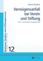 Télécharger le livre :  Vermoegensanfall bei Verein und Stiftung