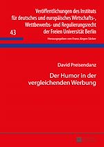 Télécharger le livre :  Der Humor in der vergleichenden Werbung