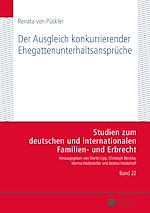 Télécharger le livre :  Der Ausgleich konkurrierender Ehegattenunterhaltsansprueche