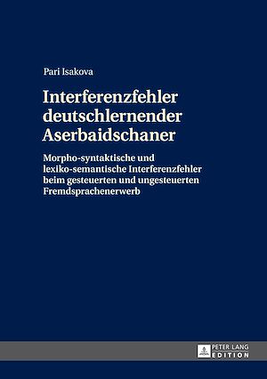 Téléchargez le livre :  Interferenzfehler deutschlernender Aserbaidschaner