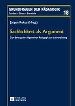 Télécharger le livre :  Sachlichkeit als Argument