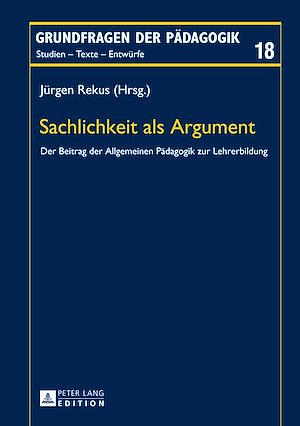 Téléchargez le livre :  Sachlichkeit als Argument