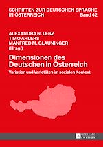 Télécharger le livre :  Dimensionen des Deutschen in Oesterreich
