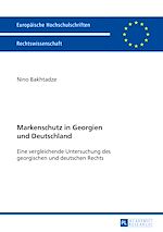Télécharger le livre :  Markenschutz in Georgien und Deutschland