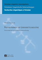 Télécharger le livre :  Produktnamen der Lebensmittelindustrie