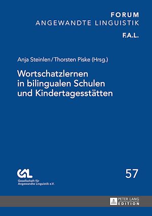 Téléchargez le livre :  Wortschatzlernen in bilingualen Schulen und Kindertagesstaetten