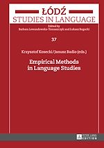 Télécharger le livre :  Empirical Methods in Language Studies