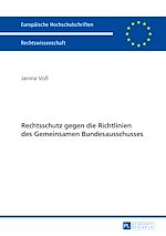Download this eBook Rechtsschutz gegen die Richtlinien des Gemeinsamen Bundesausschusses