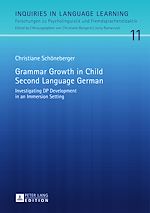Télécharger le livre :  Grammar Growth in Child Second Language German