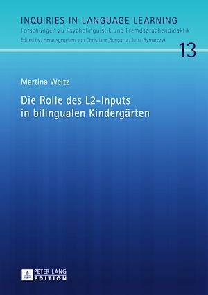 Téléchargez le livre :  Die Rolle des L2-Inputs in bilingualen Kindergaerten