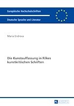 Télécharger le livre :  Die Kunstauffassung in Rilkes kunstkritischen Schriften