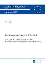 Télécharger le livre :  Die Steuerumgehung i. S. d. § 42 AO
