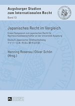 Télécharger le livre :  Japanisches Recht im Vergleich